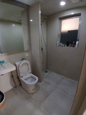 Bathroom in 2 BHK Apartment at Hiranandani Estate – for Rent