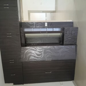 Kitchen in 3 BHK Apartment at AG Zodiac Apartments, Vrindavan Yojna – for Rent