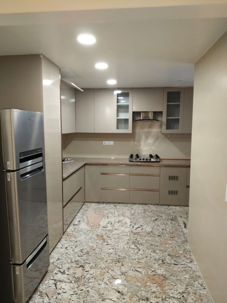 Kitchen, kohli-one-malibu-town 1 RK 400 Sq.Ft. Builder Floor In Sector 47 Gurgaon 10154348