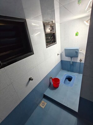 Bathroom in 2 BHK Apartment at Arjun CHS Vasant Vihar, Vasant Vihar – for Sale