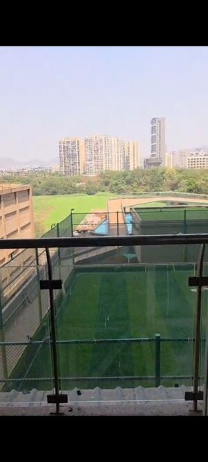 Balcony in 1.5 BHK Apartment at Parth Enclave, Ghansoli Sector 21 – for Rent