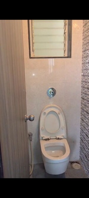 Bathroom in 1.5 BHK Apartment at Parth Enclave, Ghansoli Sector 21 – for Rent