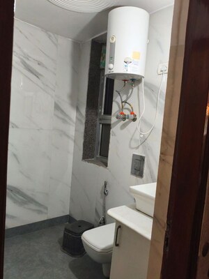 Bathroom in 3 BHK Builder Floor at Palam Vihar – for Rent