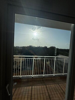 Balcony in 5 BHK Apartment at LnT Raintree Boulevard, Hebbal – for Sale