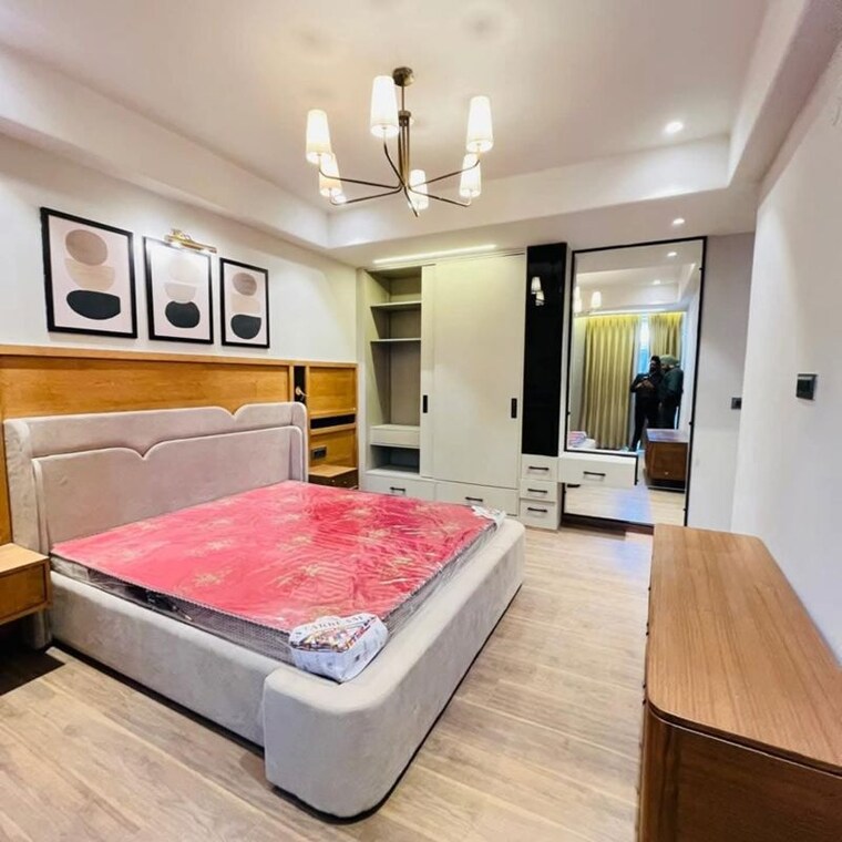 Bedroom, malwa-escon-primera 3 Bedroom 1550 Sq.Ft. Apartment In International Airport Road Zirakpur 10154330