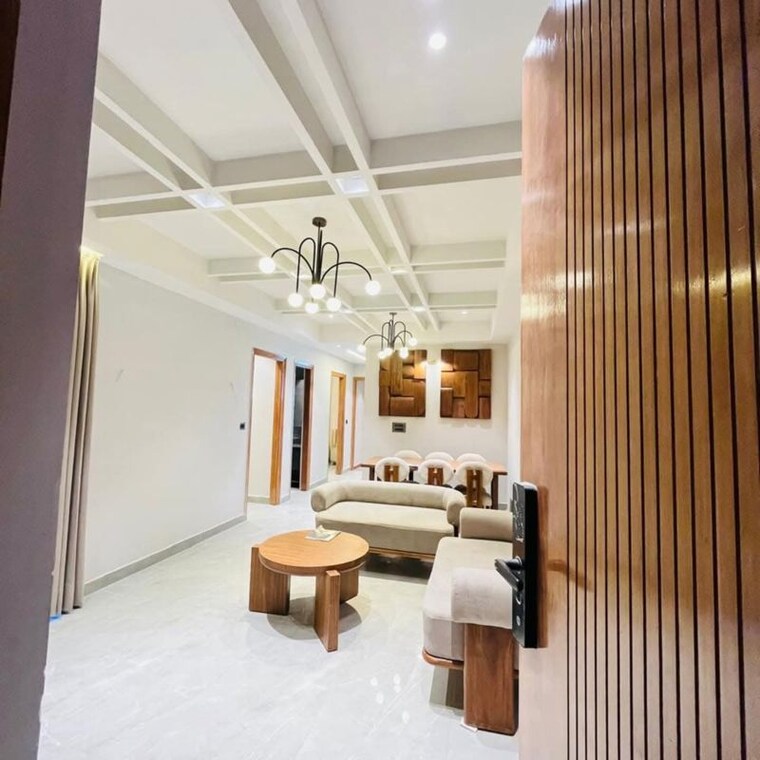Living Room, malwa-escon-primera 3 Bedroom 1550 Sq.Ft. Apartment In International Airport Road Zirakpur 10154330