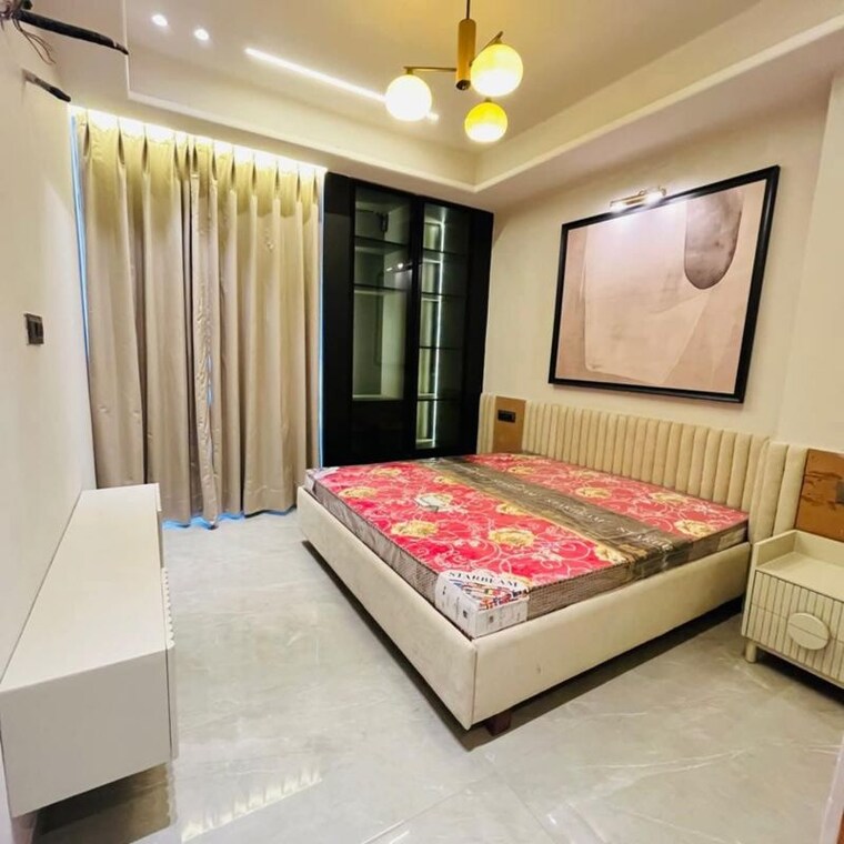 Bedroom, malwa-escon-primera 3 Bedroom 1550 Sq.Ft. Apartment In International Airport Road Zirakpur 10154330