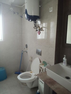 Bathroom in 2 BHK Apartment at Ajnara Ambrosia, Sector 118 – for Rent