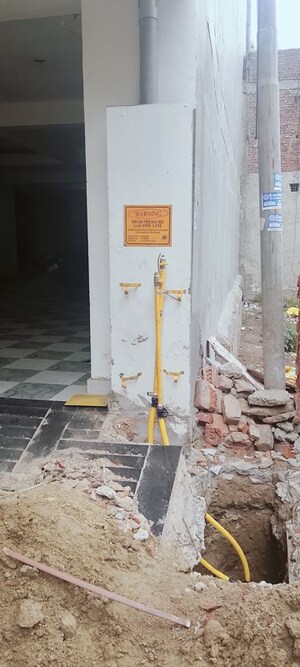 Bathroom in 2 BHK Builder Floor at Rupa Residency Noida, Sector 73 – for Sale