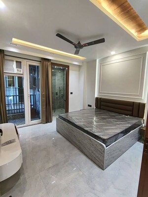 Living Room in 2 BHK Apartment at Saket – for Rent