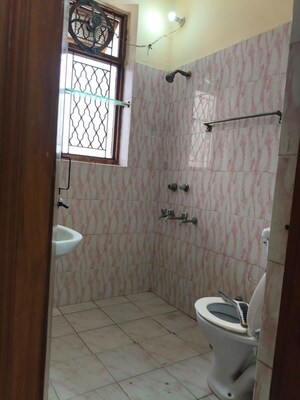 Bathroom in 2 BHK Builder Floor at Palam Vihar – for Rent