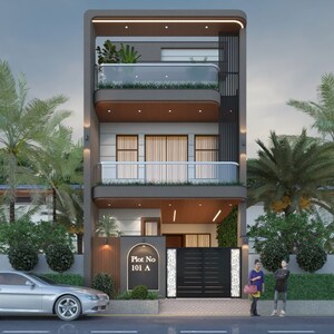 3.5 BHK Villa – Exterior View View at Chopra Sukhija Vihar, Vaishali Nagar - for Sale