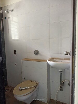 Bathroom in 1 BHK Apartment at Sharda Edifice Celestial, Bhandup West – for Sale