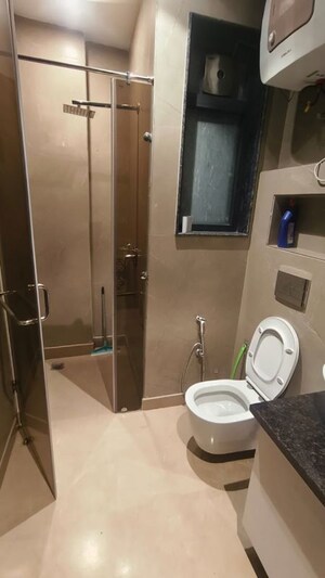 Bathroom in 4 BHK Builder Floor at Palam Vihar – for Rent