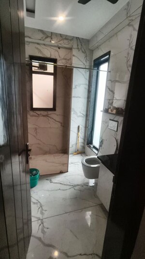 Bathroom in 4 BHK Builder Floor at Palam Vihar – for Rent