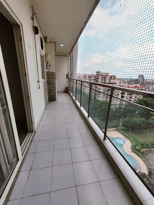 Balcony in 3 BHK Apartment at Ramprastha Greens Pearl Court, Vaishali Sector 9 – for Rent