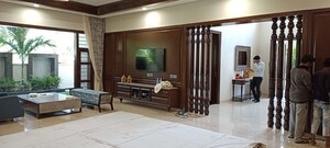 Living Room in 4 BHK Independent House at Ansal Sushant Golf city, Sushant Golf City – for Rent