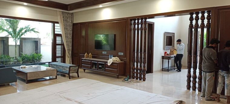 Living Room, ansal-sushant-golf-city 4 Bedroom 3000 Sq.Ft. Independent House In Sushant Golf City Lucknow 10154781