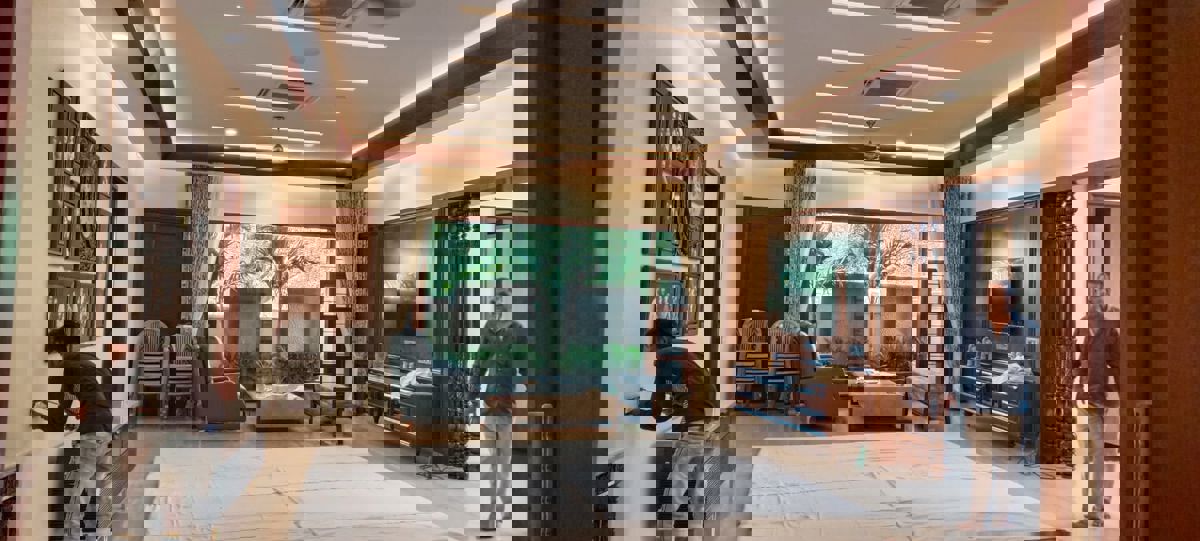 4 BHK + Pooja Room,Servant Room,Extra Room 3000 Sq.Ft. Independent House in Ansal Sushant Golf city