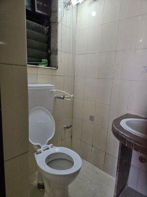 Bathroom in 2 BHK Apartment at Emerald Isle 2, Goregaon East – for Rent