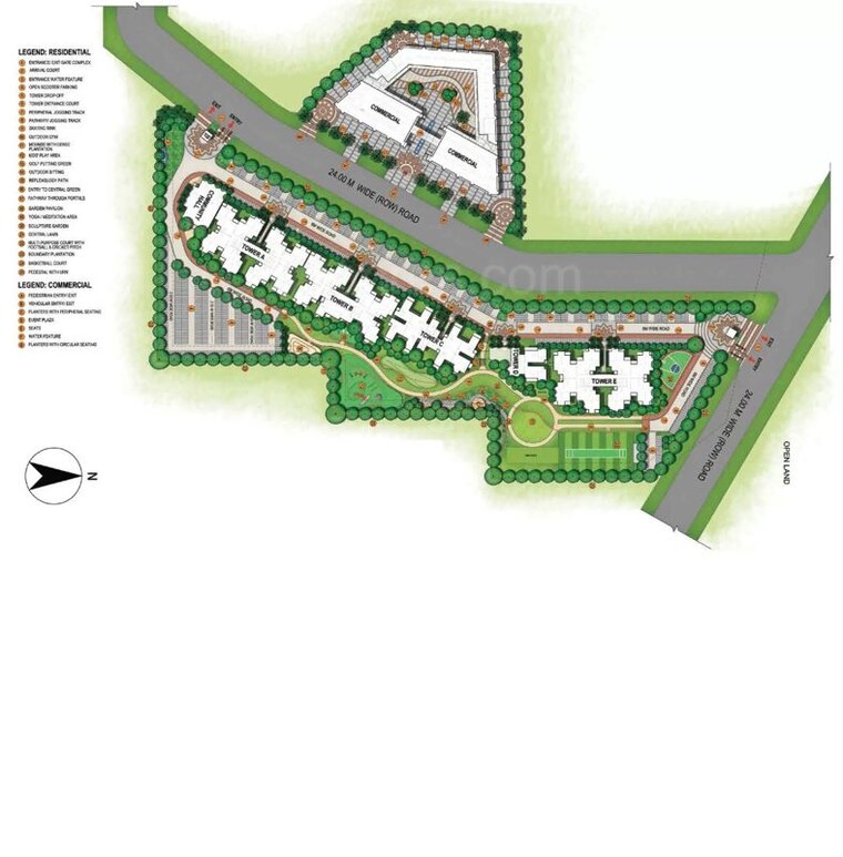 Master Plan, signature-global-golf-greens 1 Bedroom 405 Sq.Ft. Apartment In Sector 79 Gurgaon 10154813