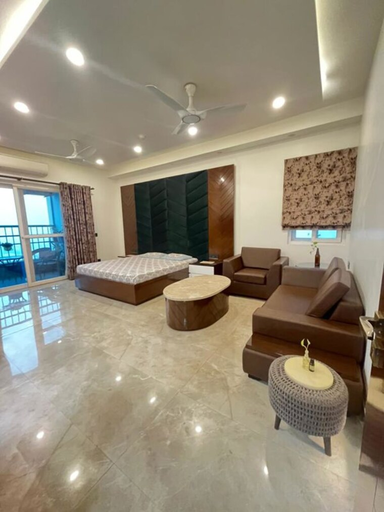 Living Room, 3c-lotus-300 4 Bedroom 5300 Sq.Ft. Apartment In Sector 107 Noida 10154842