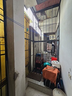 Balcony in 2 BHK Builder Floor at Maya Homes, Indrapuram – for Rent