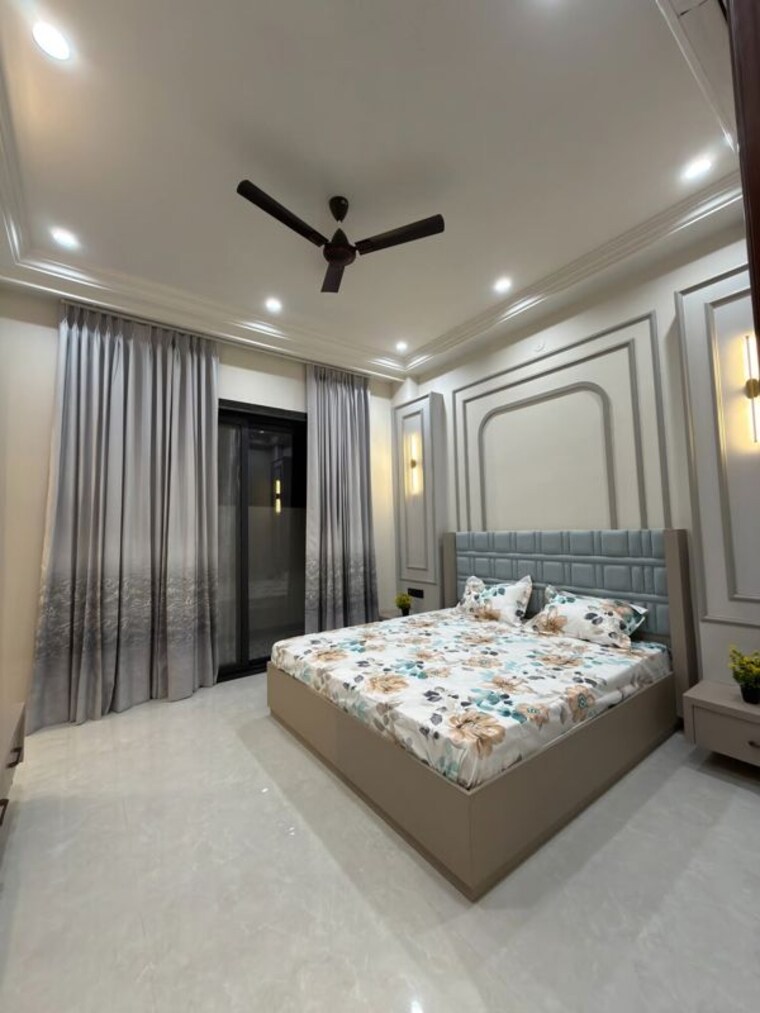 Bedroom, artique-uptown-skylla 2 Bedroom 1120 Sq.Ft. Apartment In International Airport Road Zirakpur 10155057
