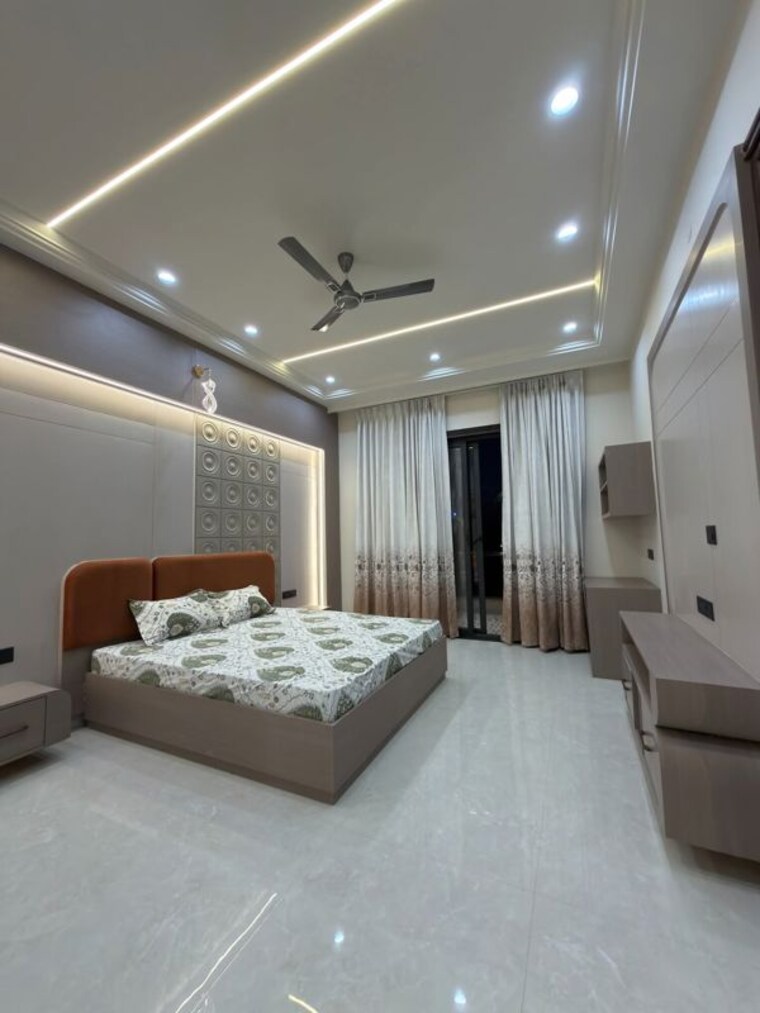 Living Room, artique-uptown-skylla 2 Bedroom 1120 Sq.Ft. Apartment In International Airport Road Zirakpur 10155057