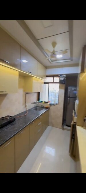 Kitchen in 1 BHK Apartment at Puraniks One Hometown, Ghodbunder Road – for Rent