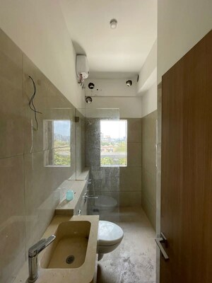 Bathroom in 3 BHK Apartment at S Raheja New Light, Khar West – for Sale