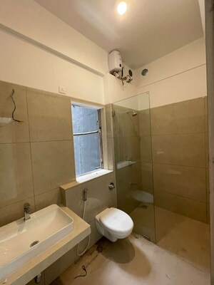 Bathroom in 3 BHK Apartment at S Raheja New Light, Khar West – for Sale