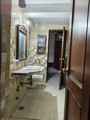 Living Room in 3 BHK Apartment at Ip Extension – for Rent