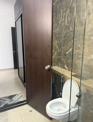 Bathroom in 4 BHK Apartment at L&T Emerald Isle, Powai – for Rent