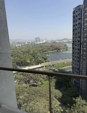 Balcony in 4 BHK Apartment at L&T Emerald Isle, Powai – for Rent