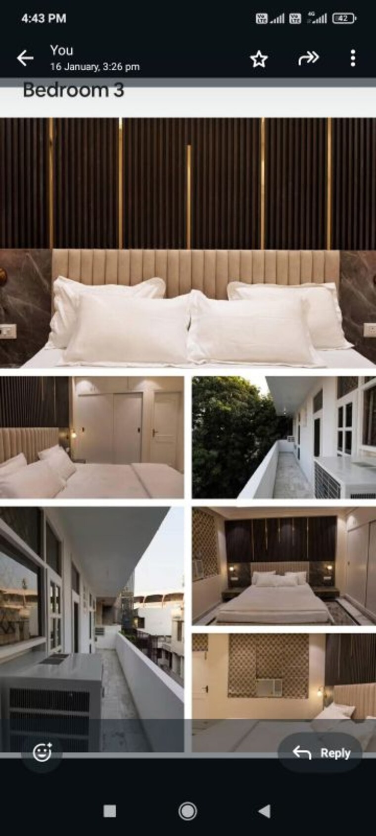 Master Bedroom, dlf-atria 3 Bedroom 240 Sq.Ft. Builder Floor In Dlf Phase ii Gurgaon 10155742