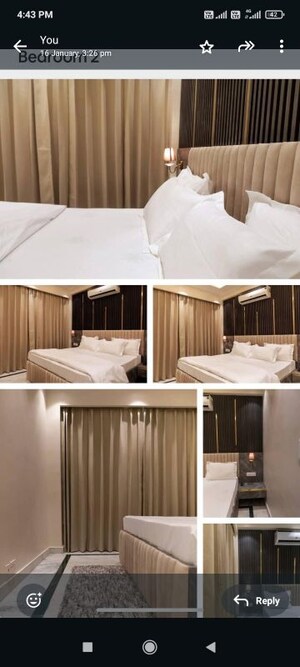 Master Bedroom in 3 BHK Builder Floor at DLF Atria, Dlf Phase ii – for Rent