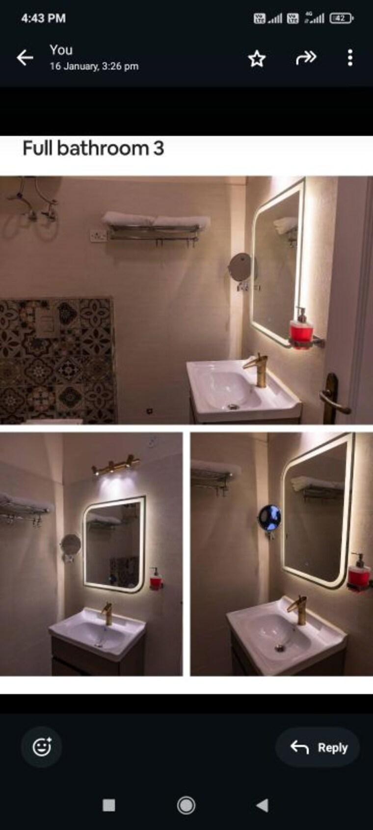 Master Bedroom, dlf-atria 3 Bedroom 240 Sq.Ft. Builder Floor In Dlf Phase ii Gurgaon 10155742