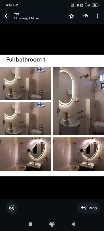 3 BHK + Extra Room Builder Floor For Rent in DLF Atria