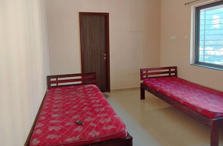 Bedroom, moti nagar Pg For Boys In Moti Nagar 10155748