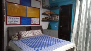Bedroom in 3 BHK Builder Floor at Sector 15 – for Rent