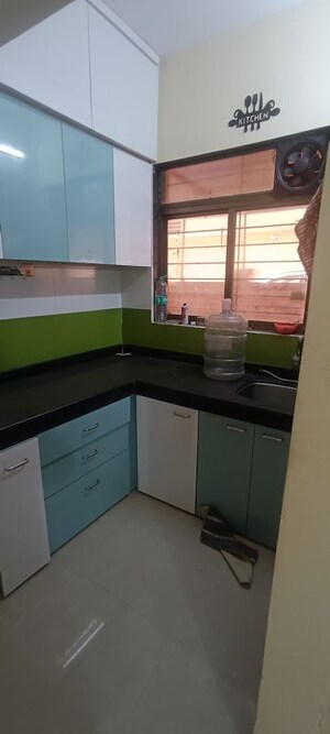 Kitchen in 1 BHK Apartment at Seawoods – for Sale