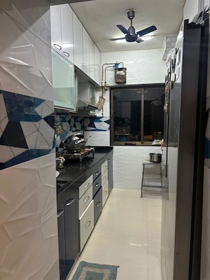 Kitchen in 2 BHK Apartment at Aditya Aryan, Borivali East – for Rent
