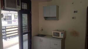 Kitchen in 1 RK Builder Floor at Luxury Villa, Sector 30 – for Rent