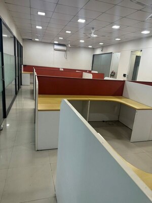 Kitchen in  Office Space at Prahlad Nagar – for Rent