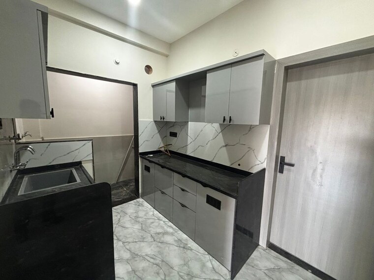 Kitchen, aarone-countywalk-indore 1 Bedroom 600 Sq.Ft. Apartment In Jhalaria Indore 10155932