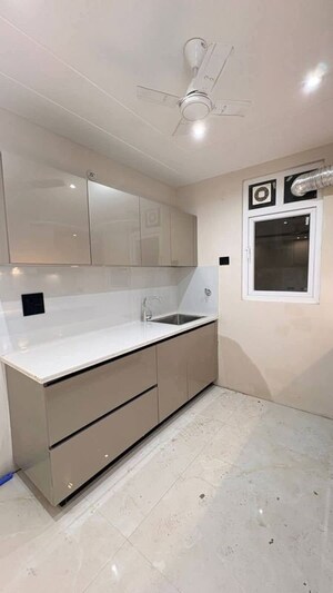 Kitchen in 3 BHK Builder Floor at Saket – for Rent