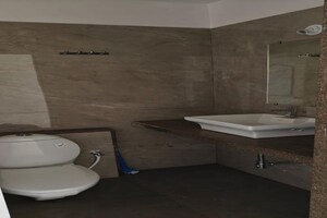 Bathroom in 2 BHK Apartment at Arihant Aarohi Phase 1, Kalyan Shilphata Road – for Rent