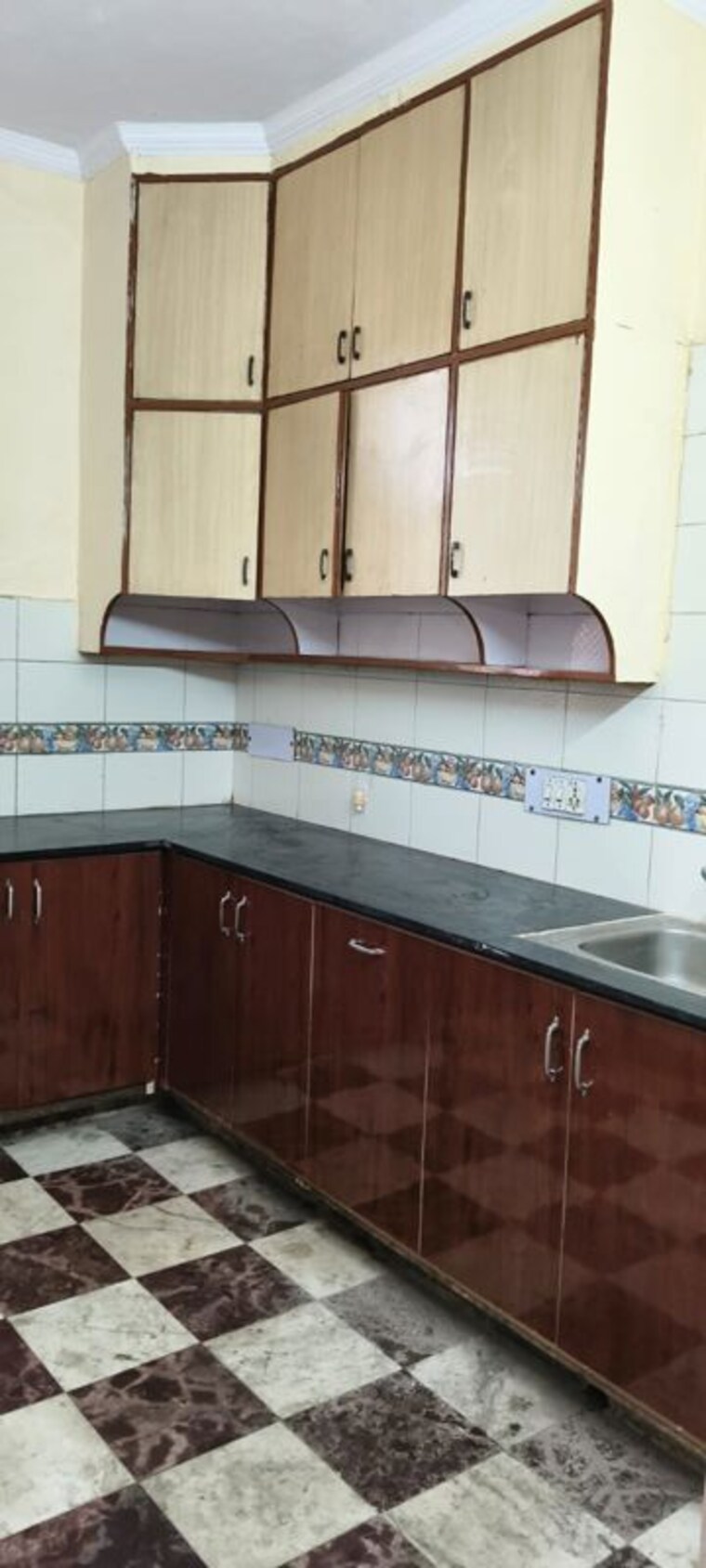 Kitchen, kalkaji 3 Bedroom 1800 Sq.Ft. Builder Floor In Kalkaji Delhi 10156125