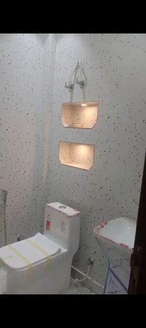 Bathroom in 4 BHK Builder Floor at Suraj Vihar – for Sale